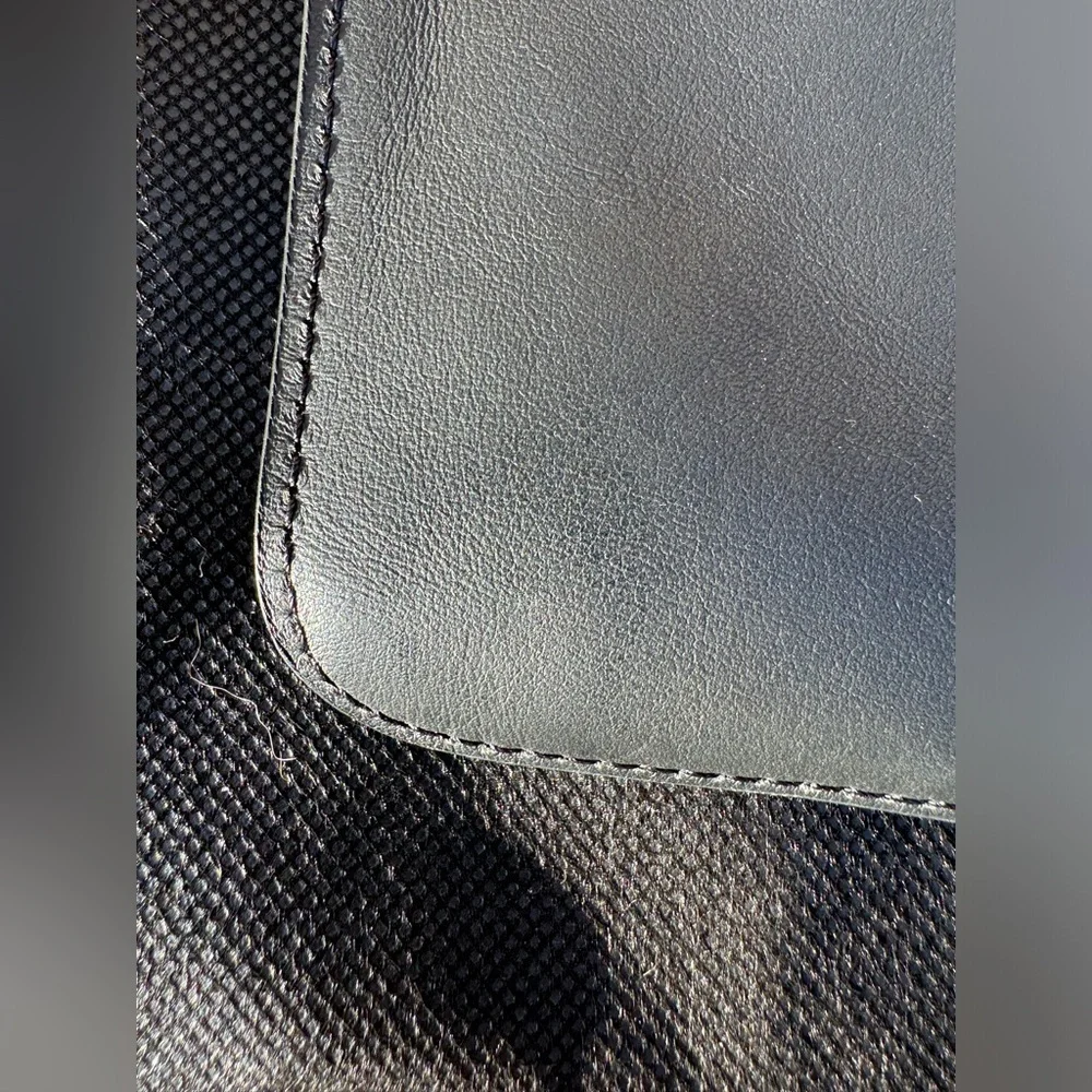 Fendi Monster Clutch Black Leather Gold hardware EUC RARE Collectible - Picture 9 of 11